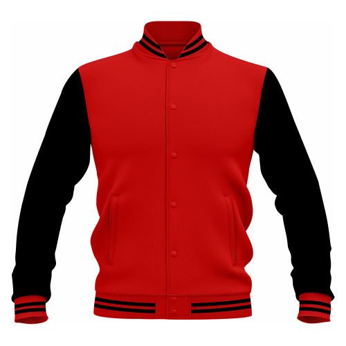 LJ-102 Red Personalized Varsity Letter Jacket