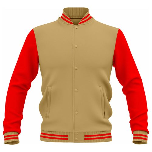 LJ-106 Gold Personalized Varsity Letter Jacket