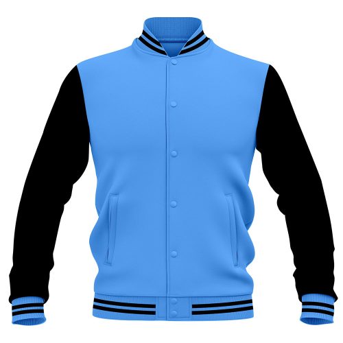 LJ-109 Blue Personalized Varsity Letter Jacket